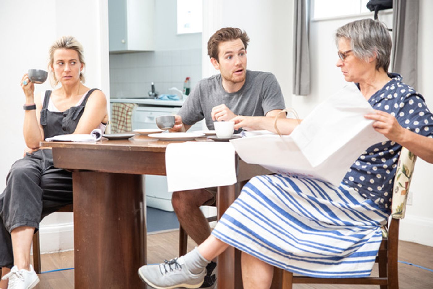 Photo Flash: Inside Rehearsal For MY ONE TRUE FRIEND at Tristan Bates Theatre  Image