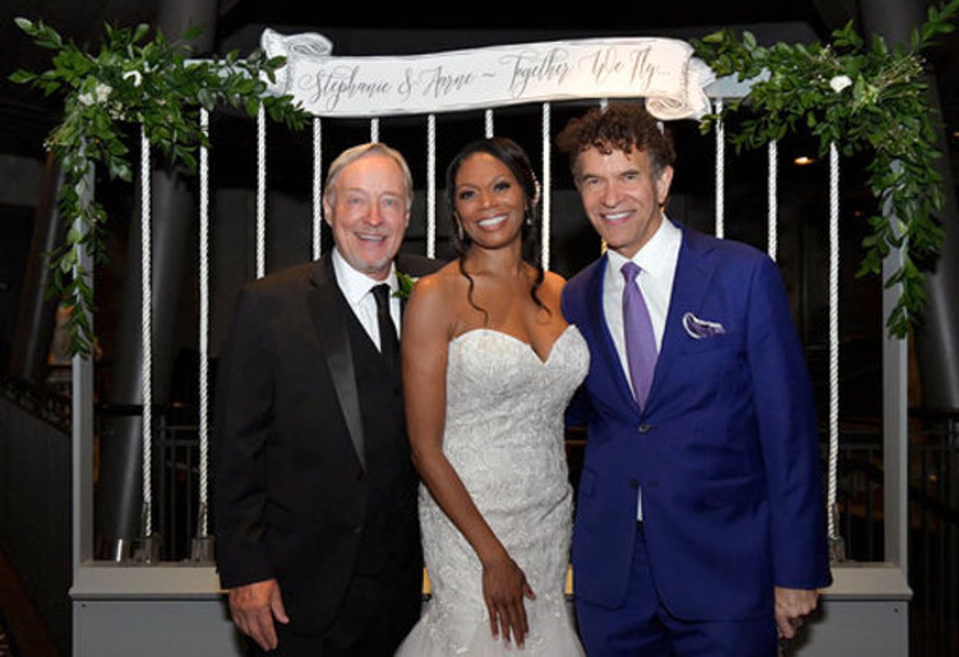 Photo Flash: Stars Celebrate Broadway Veterans Stephanie Pope and Aarne Lofgren's Wedding!  Image