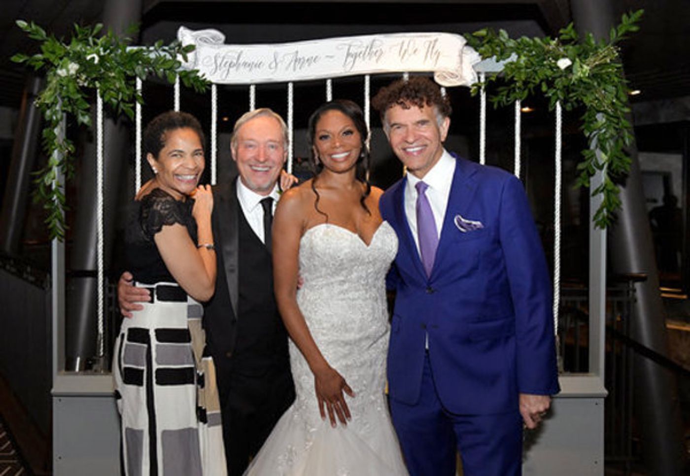 Photo Flash: Stars Celebrate Broadway Veterans Stephanie Pope and Aarne Lofgren's Wedding!  Image