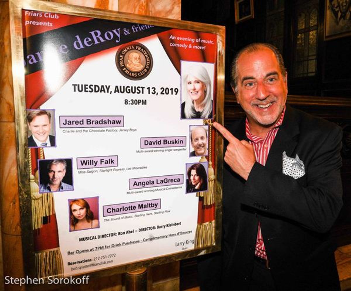 Bob Spiotto, director of programs Friars Club at 