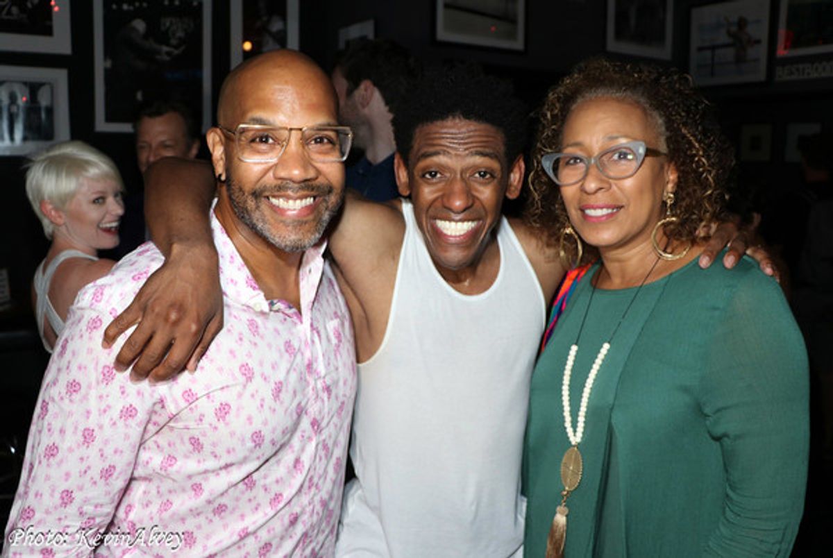 Darius de Haas, Jared Grimes, Tamara Tunie at 