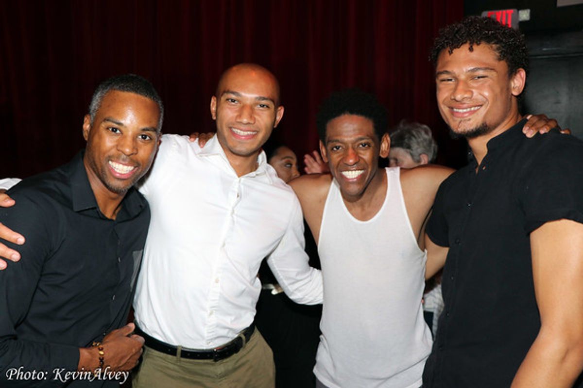 Dewitt Fleming Jr., John Manzari, Jared Grimes. E.O. Manzari at 