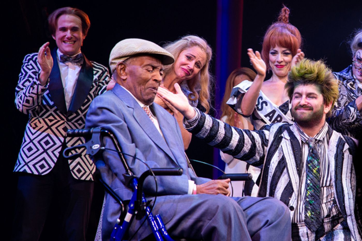 Photo Coverage: 'Day-O' Songwriter Lord Burgess' Celebrates His 95th Birthday At BEETLEJUICE! Photo Coverage: 'Day-O' Songwriter Lord Burgess' Celebrates His 95th Birthday At BEETLEJUICE! Image