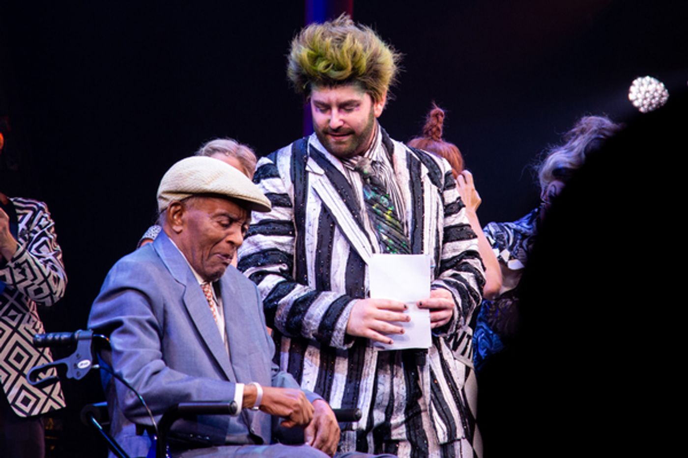 Photo Coverage: 'Day-O' Songwriter Lord Burgess' Celebrates His 95th Birthday At BEETLEJUICE! Photo Coverage: 'Day-O' Songwriter Lord Burgess' Celebrates His 95th Birthday At BEETLEJUICE! Image