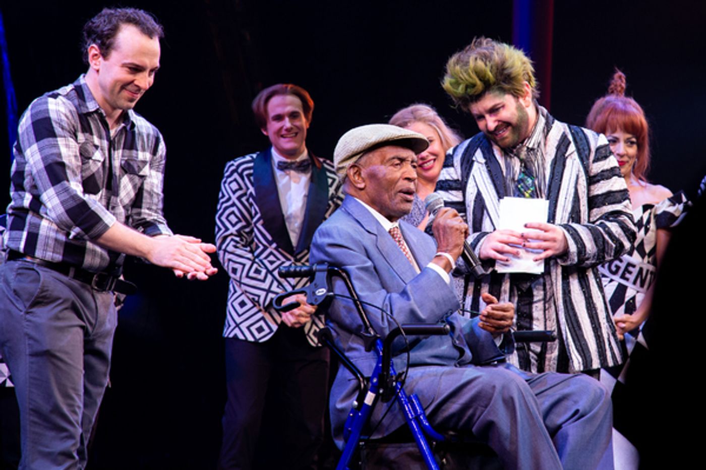 Photo Coverage: 'Day-O' Songwriter Lord Burgess' Celebrates His 95th Birthday At BEETLEJUICE! Photo Coverage: 'Day-O' Songwriter Lord Burgess' Celebrates His 95th Birthday At BEETLEJUICE! Image