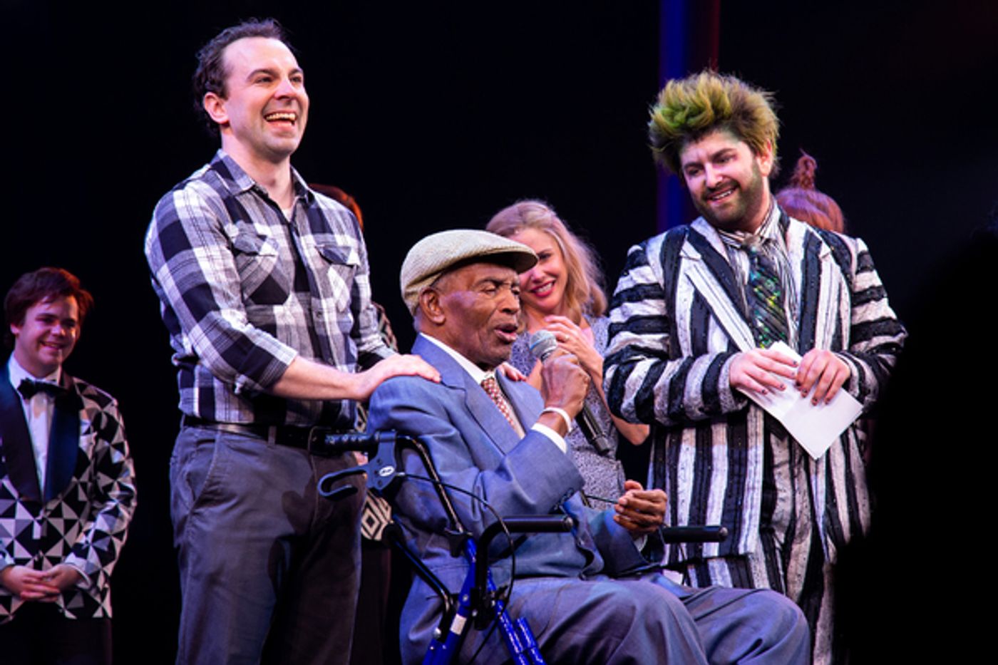 Photo Coverage: 'Day-O' Songwriter Lord Burgess' Celebrates His 95th Birthday At BEETLEJUICE! Photo Coverage: 'Day-O' Songwriter Lord Burgess' Celebrates His 95th Birthday At BEETLEJUICE! Image