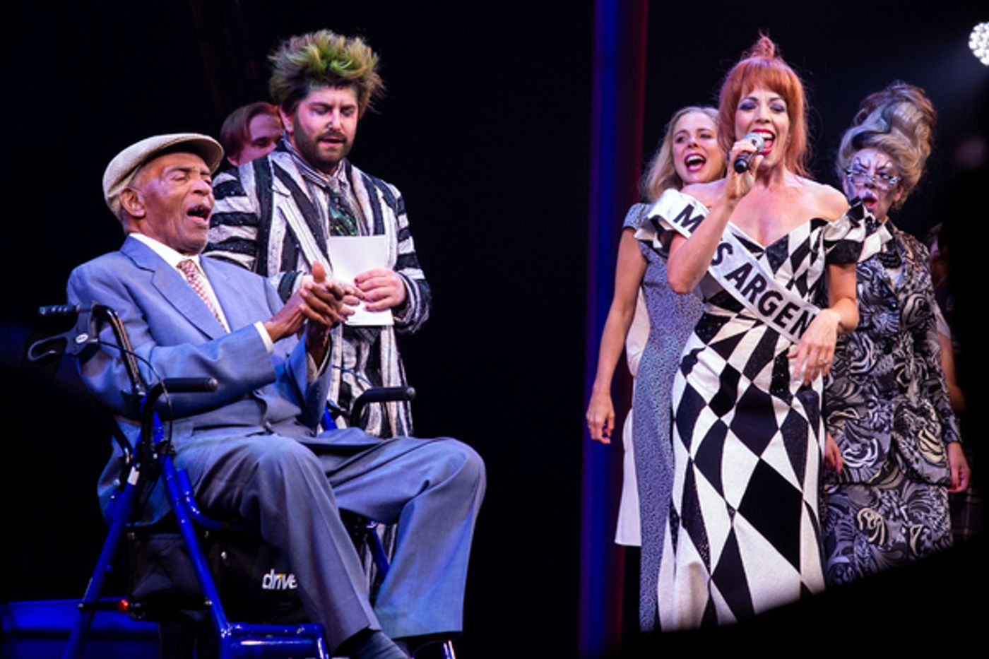 Photo Coverage: 'Day-O' Songwriter Lord Burgess' Celebrates His 95th Birthday At BEETLEJUICE! Photo Coverage: 'Day-O' Songwriter Lord Burgess' Celebrates His 95th Birthday At BEETLEJUICE! Image