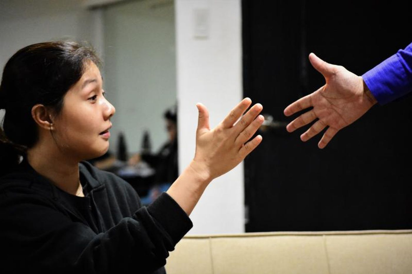 Photos: Randy Villarama, Jill Pena Rehearse DANCING LESSONS; Show Opens Tom., Aug. 16!  Image