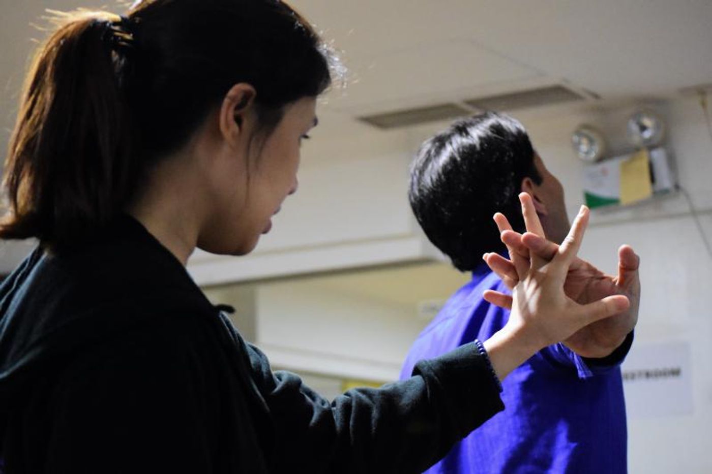 Photos: Randy Villarama, Jill Pena Rehearse DANCING LESSONS; Show Opens Tom., Aug. 16!  Image