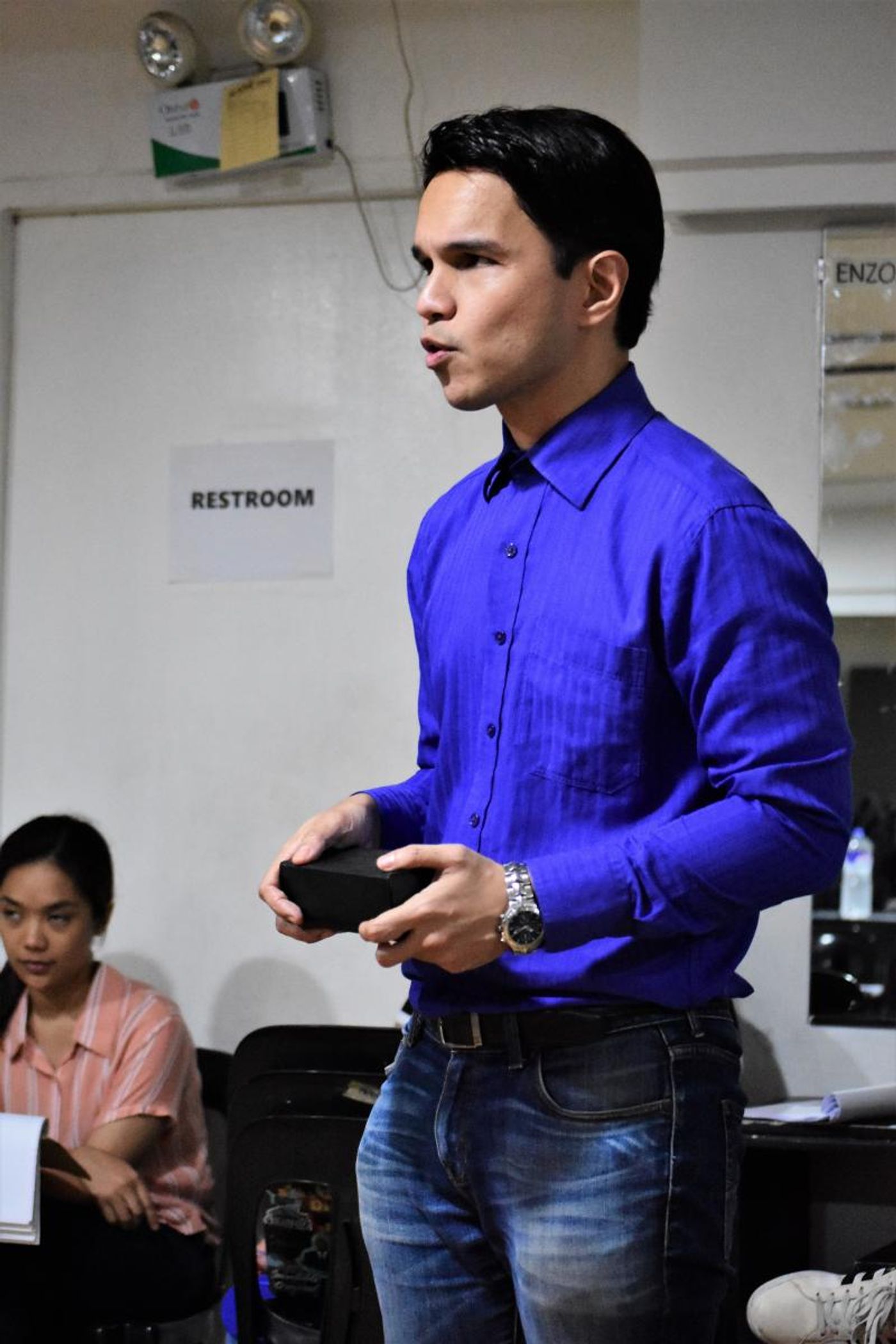 Photos: Randy Villarama, Jill Pena Rehearse DANCING LESSONS; Show Opens Tom., Aug. 16!  Image
