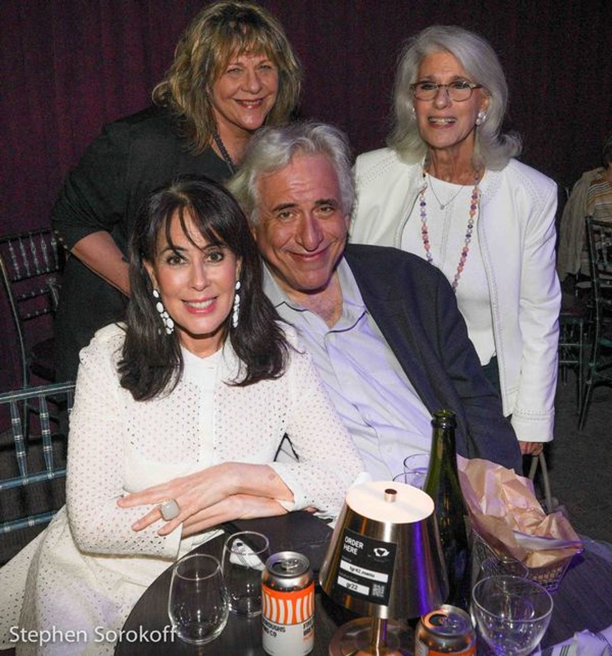 Catherine Adler, Elliot Finkle, Jamie deRoy at 