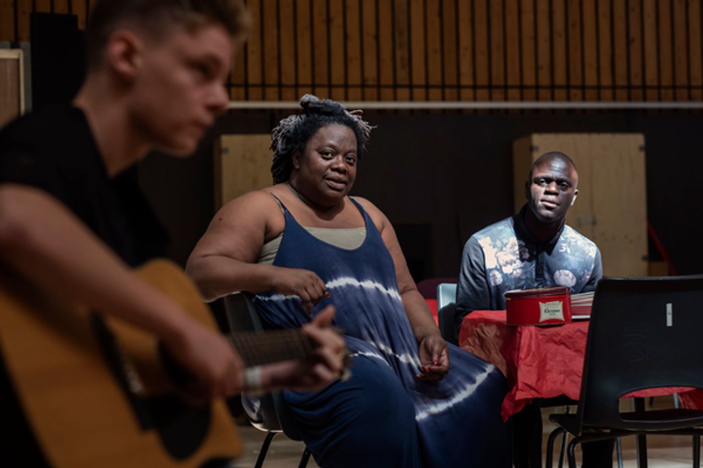 Photo Flash: Inside Rehearsal For FAITH, HOPE AND CHARITY at the National Theatre  Image