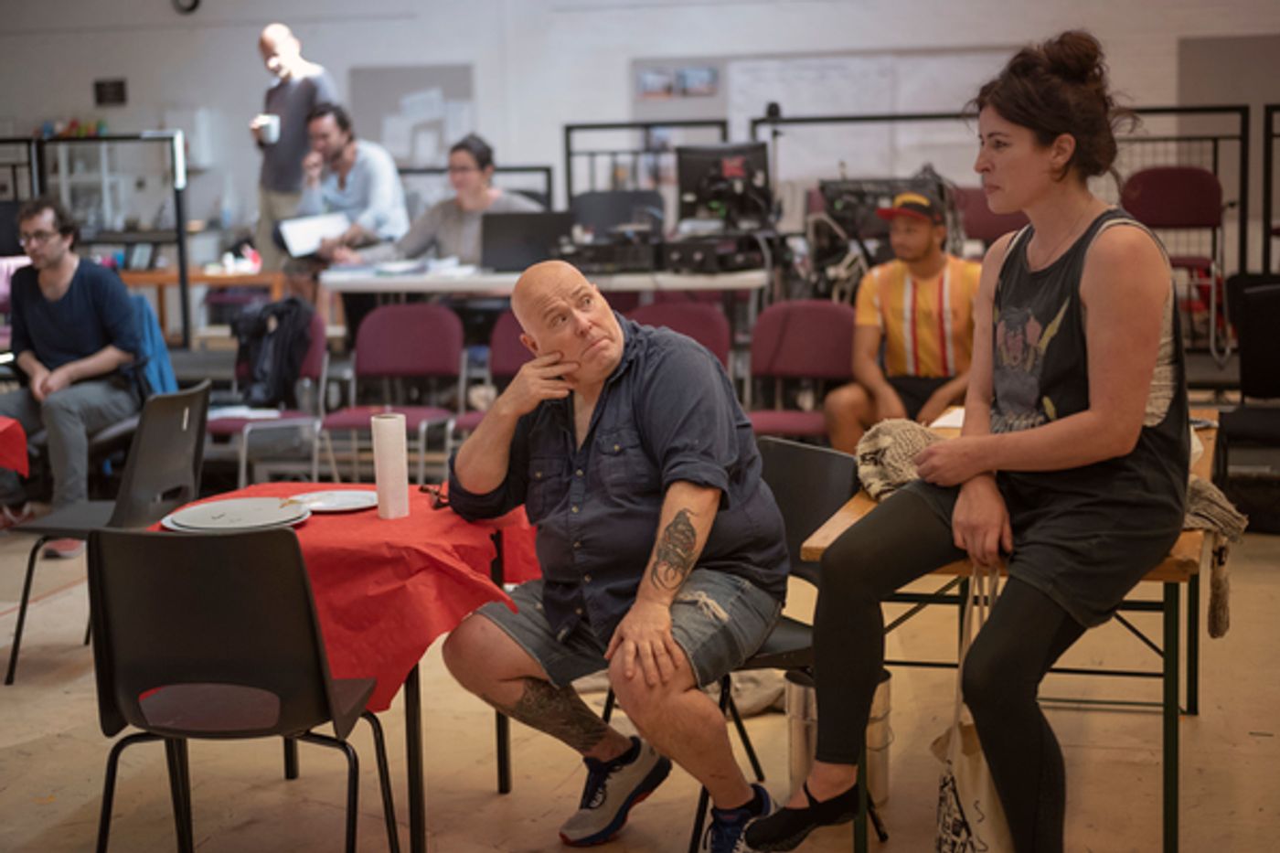 Photo Flash: Inside Rehearsal For FAITH, HOPE AND CHARITY at the National Theatre  Image