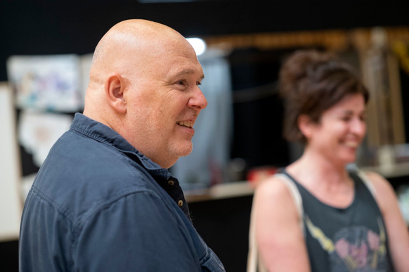 Photo Flash: Inside Rehearsal For FAITH, HOPE AND CHARITY at the National Theatre  Image