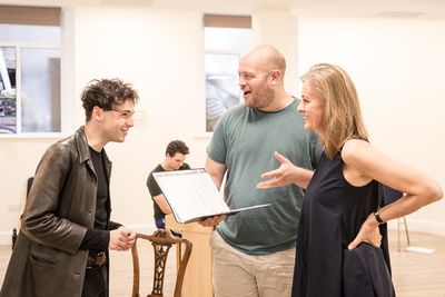 Keith Ramsay, Alex Sutton, Rebecca Caine Photo