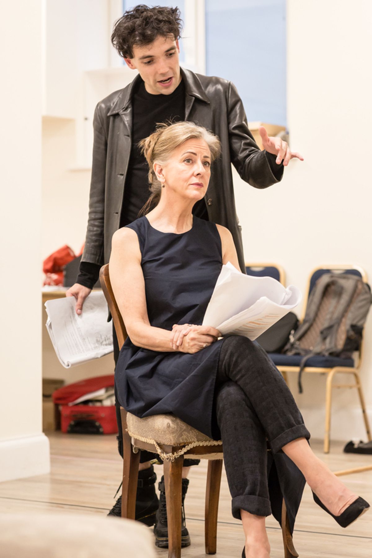 Keith Ramsay, Rebecca Caine at 