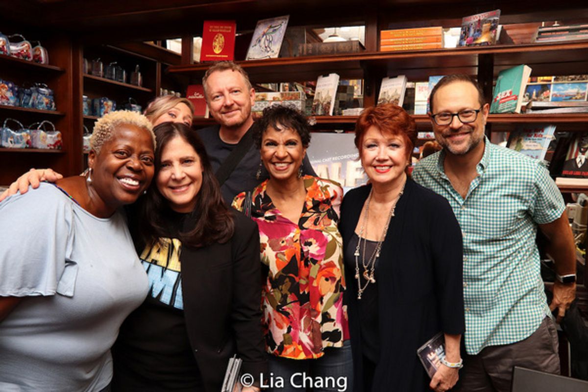 Lillias White, Dori Berinstein, Haven Burton, Bob Martin, Nancy Ticotin, Donna McKechnie, Matthew Sklar at 