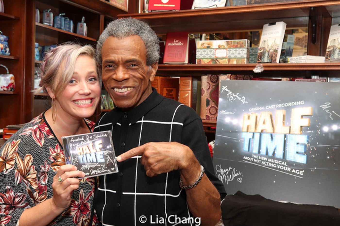 Photo Flash: Andre De Shields, Donna McKechnie, Lillias White And More Celebrate HALF TIME Cast Album CD Release At Theatre Circle  Image
