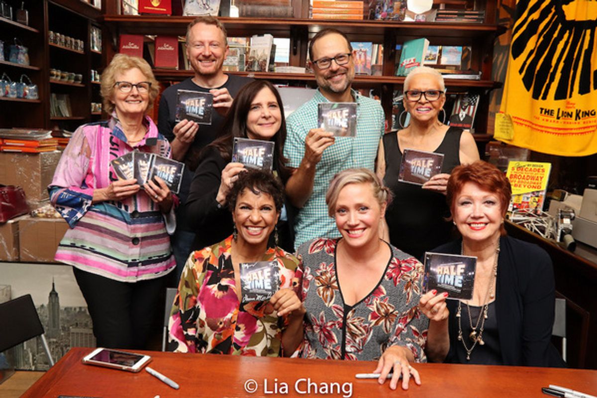 Nancy Ticotin, Haven Burton, Donna McKechnie, Betsy Walkup, Bob Martin, Producer Dori Berinstein, Matthew Sklar, Deana Schwartz at 