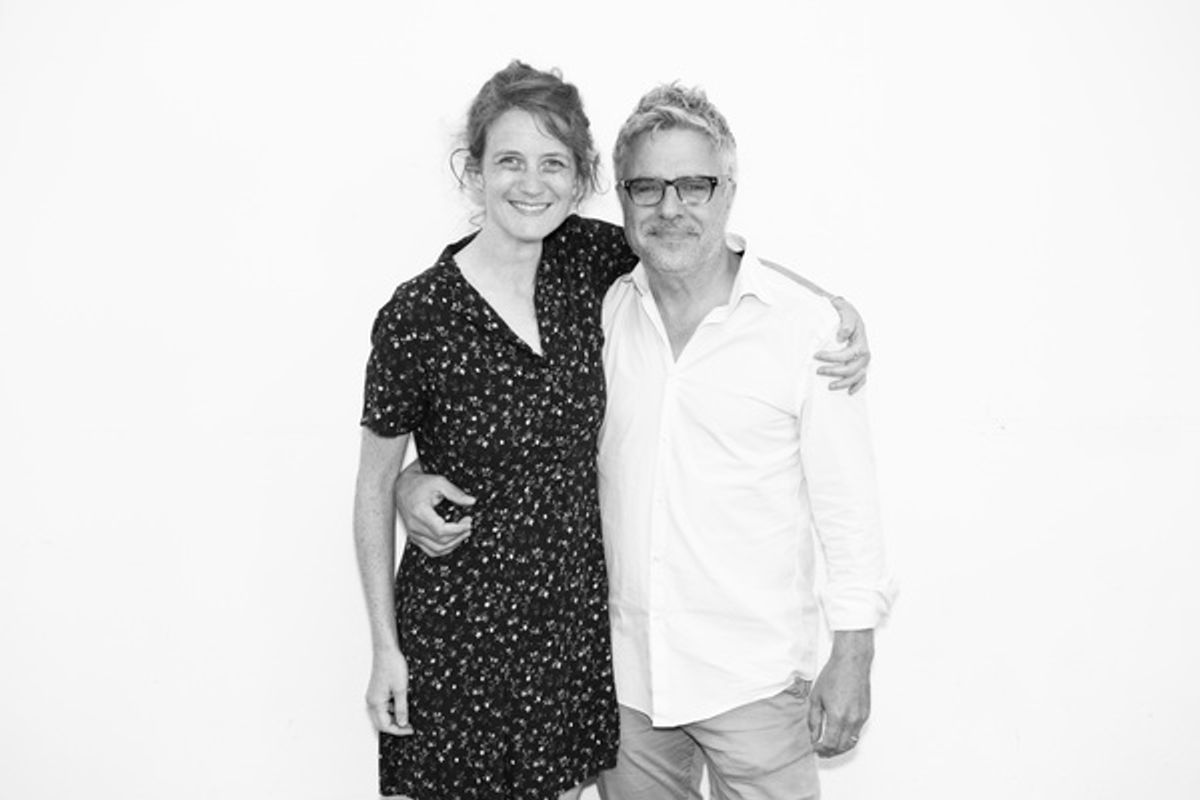 Lee Sunday Evans and Neil Pepe  at 