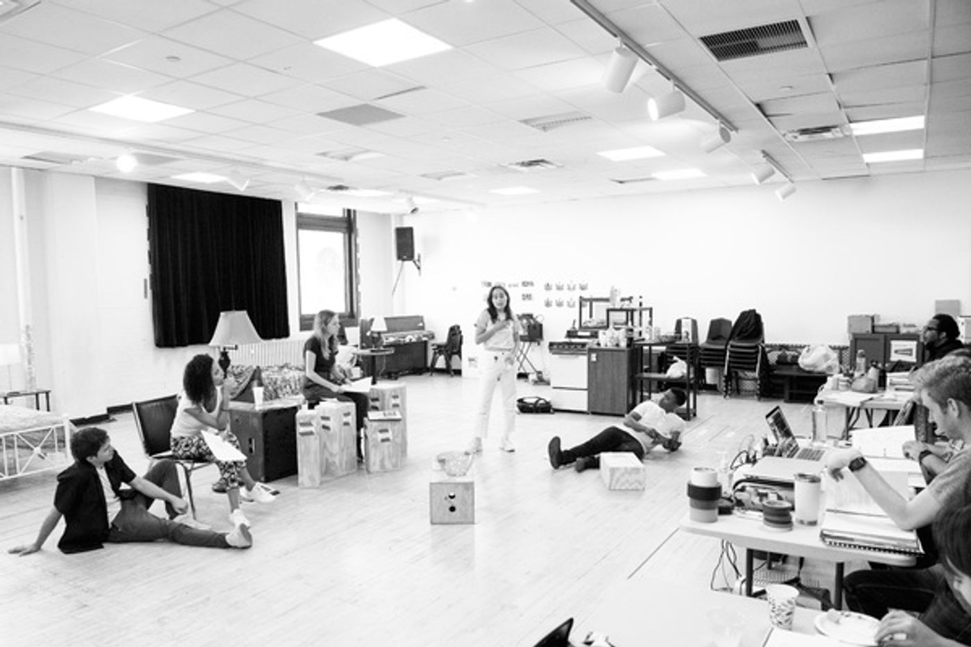 Photo Flash: In Rehearsal with Atlantic Theater Co's SUNDAY  Image