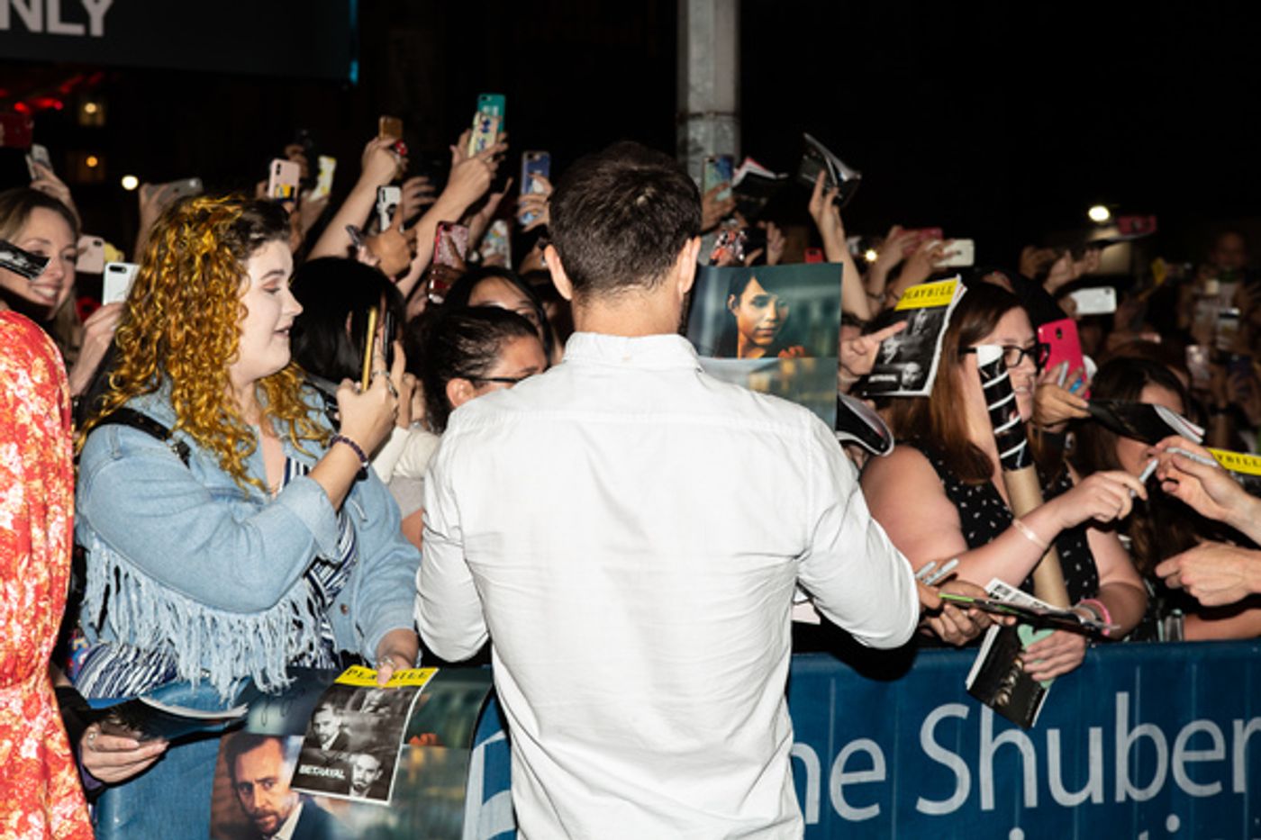 Photo Coverage: Tom Hiddleston, Zawe Ashton and Charlie Cox Meet Fans After First Preview of BETRAYAL!  Image