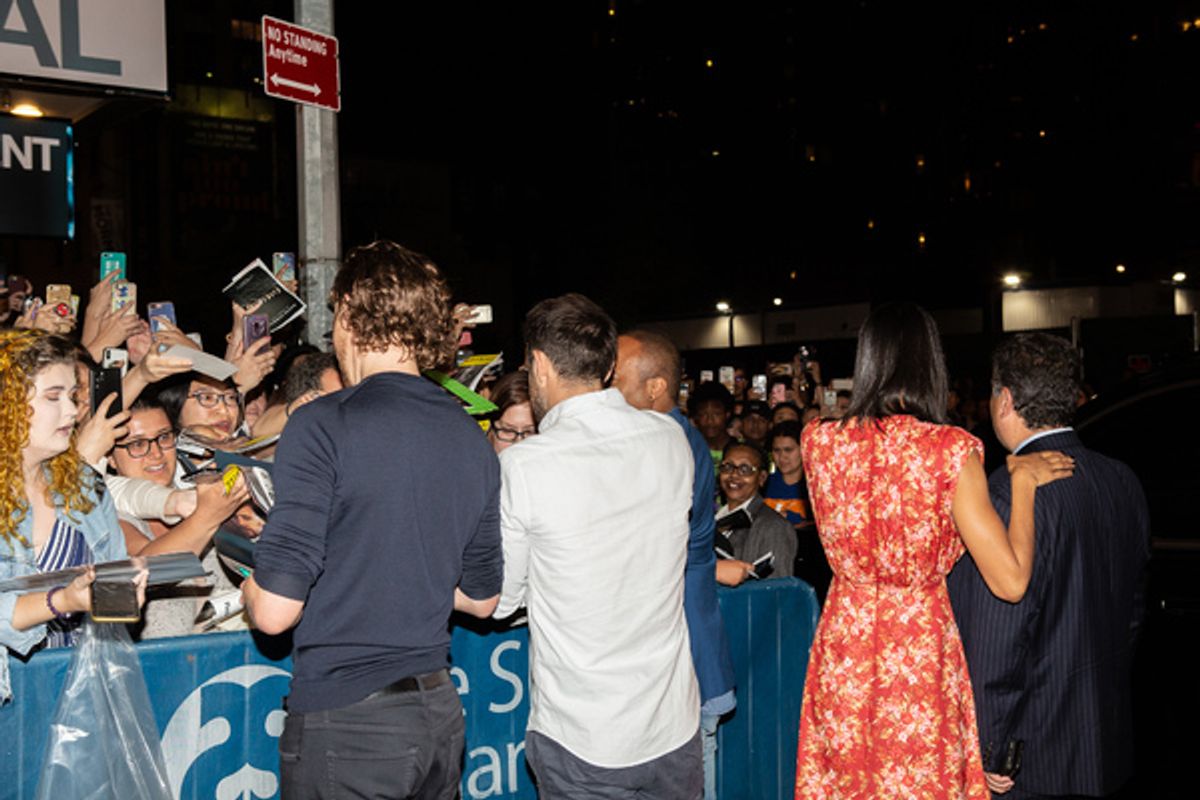 Tom Hiddleston, Zawe Ashton and Charlie Cox at 