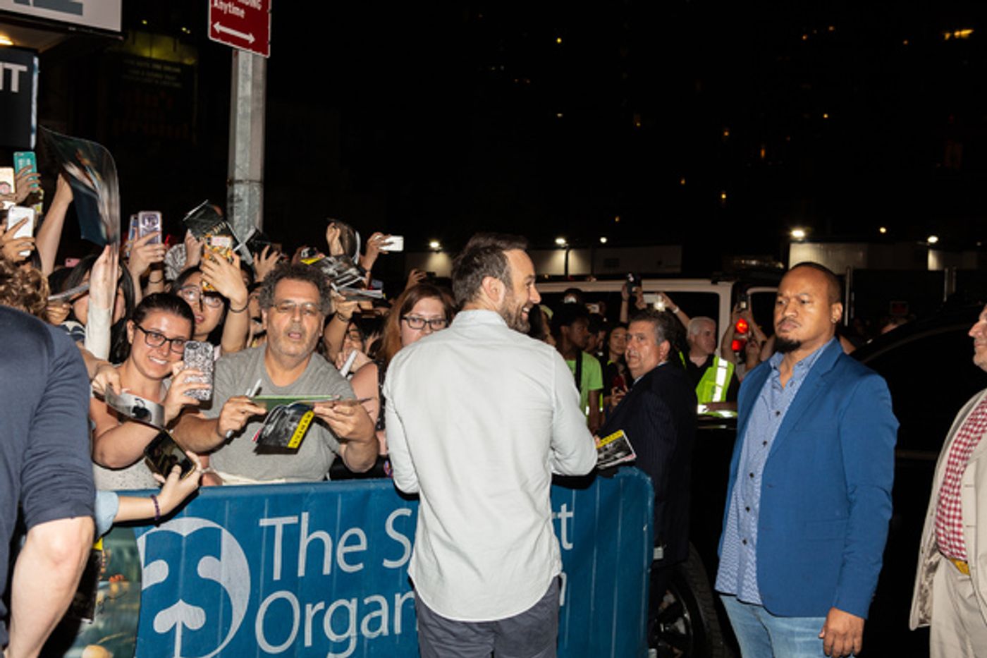 Photo Coverage: Tom Hiddleston, Zawe Ashton and Charlie Cox Meet Fans After First Preview of BETRAYAL!  Image
