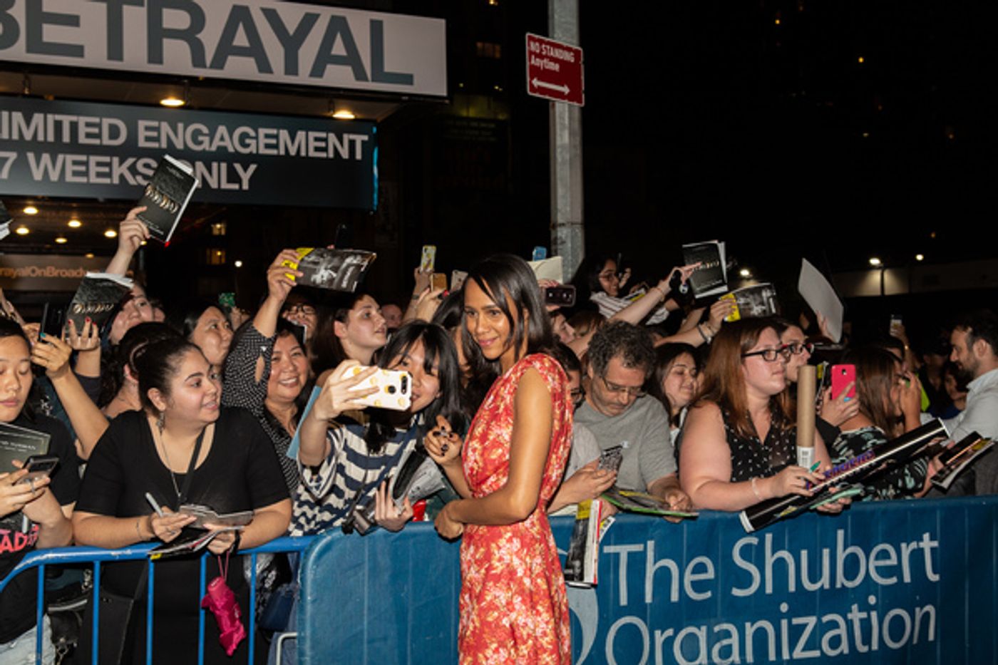 Photo Coverage: Tom Hiddleston, Zawe Ashton and Charlie Cox Meet Fans After First Preview of BETRAYAL!  Image