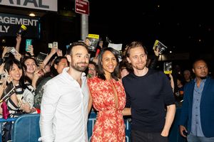 Tom Hiddleston, Zawe Ashton and Charlie Cox Photo