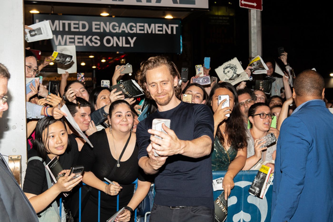 Photo Coverage: Tom Hiddleston, Zawe Ashton and Charlie Cox Meet Fans After First Preview of BETRAYAL!  Image