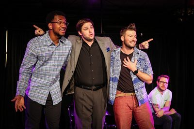 Kerrington Shorter, Ethan Mathias, Ryan Powell, and Josh Brown Photo