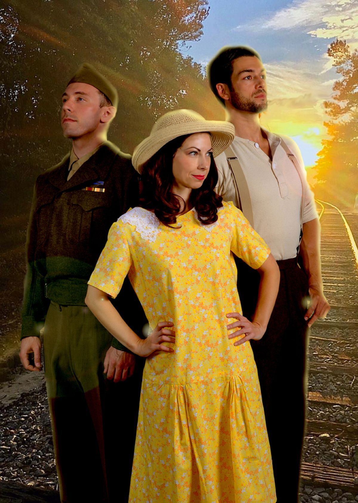 Brad Satterwhite, Elizabeth Santana, and Frankie Mulcahy at 