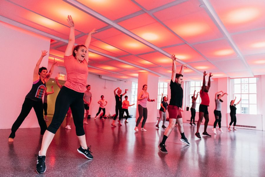 Photo Flash: Rockefeller Center Honors Hal Prince With Free Dance Class Image