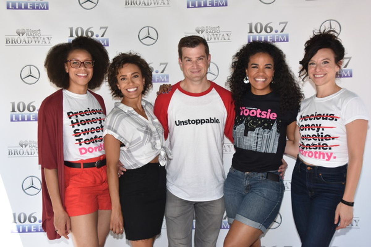 Diae Vaden, Shina Ann Morris, Nick Spangler, Britney Coleman and Katerina Papacostas at 