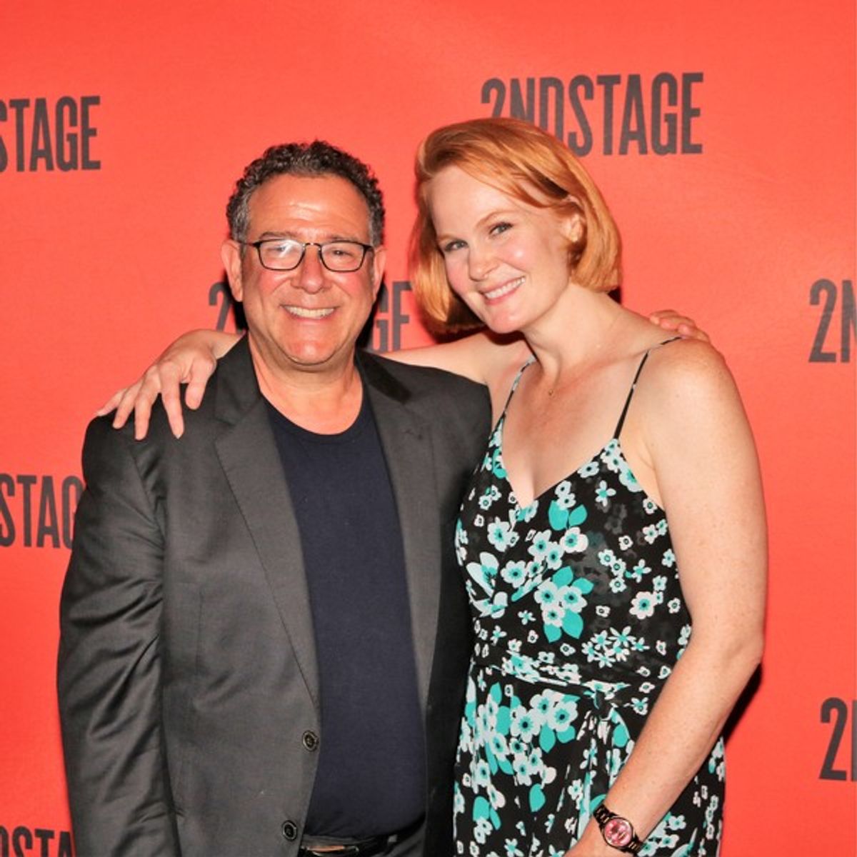 Michael Greif and Kate Baldwin at 