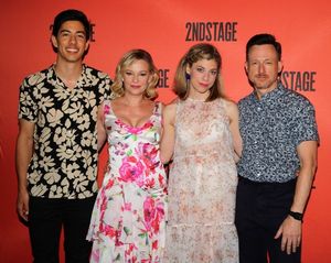 Kim Fischer, Samantha Mathis, Susannah Flood and Brad Heberlee @ BroadwayWorld Kim Fischer, Samantha Mathis, Susannah Flood and Brad Heberlee Photo