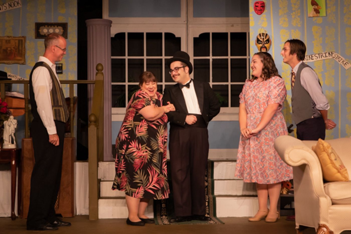 Photo Coverage: First look at Little Theatre Off Broadway's YOU CAN'T TAKE IT WITH YOU  Image