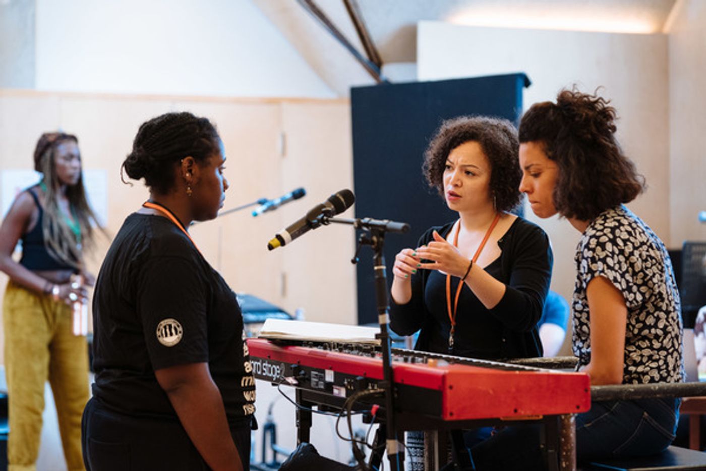 Photo Flash: Inside Rehearsal For CHIAROSCURO at Bush Theatre  Image