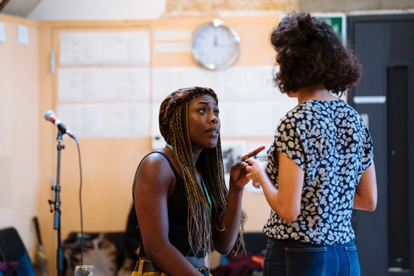 Photo Flash: Inside Rehearsal For CHIAROSCURO at Bush Theatre  Image