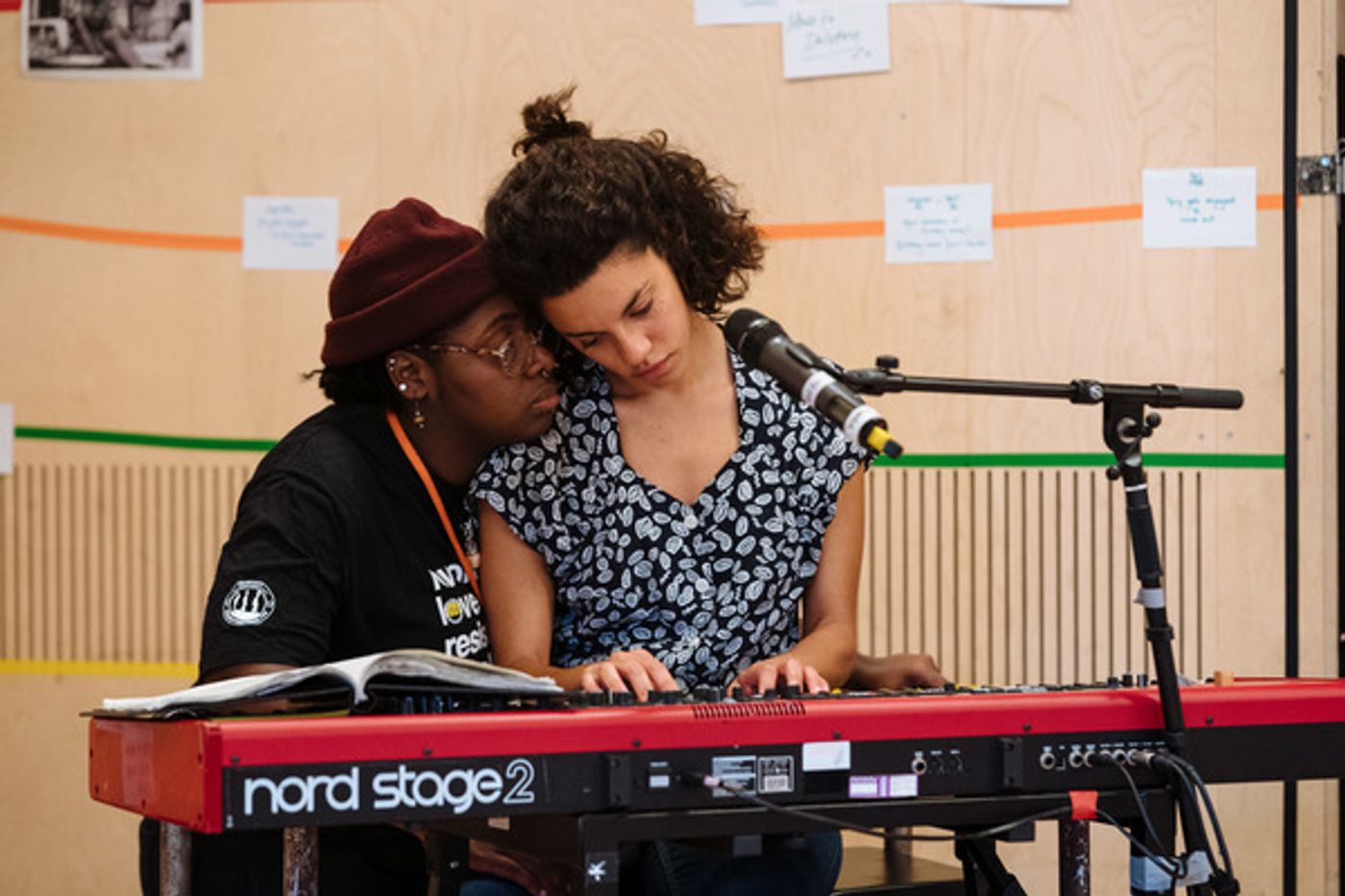 Photo Flash: Inside Rehearsal For CHIAROSCURO at Bush Theatre  Image