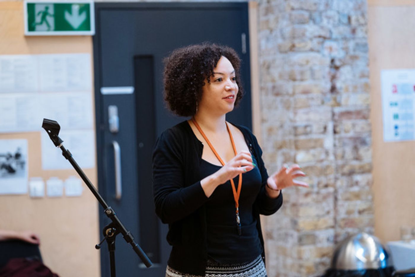 Photo Flash: Inside Rehearsal For CHIAROSCURO at Bush Theatre  Image