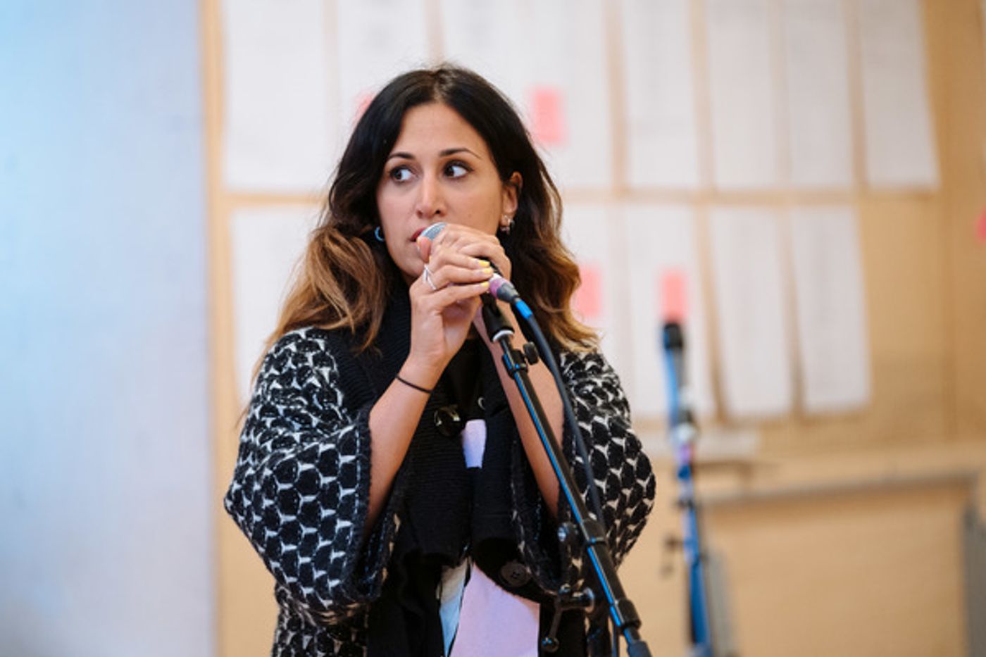 Photo Flash: Inside Rehearsal For CHIAROSCURO at Bush Theatre  Image