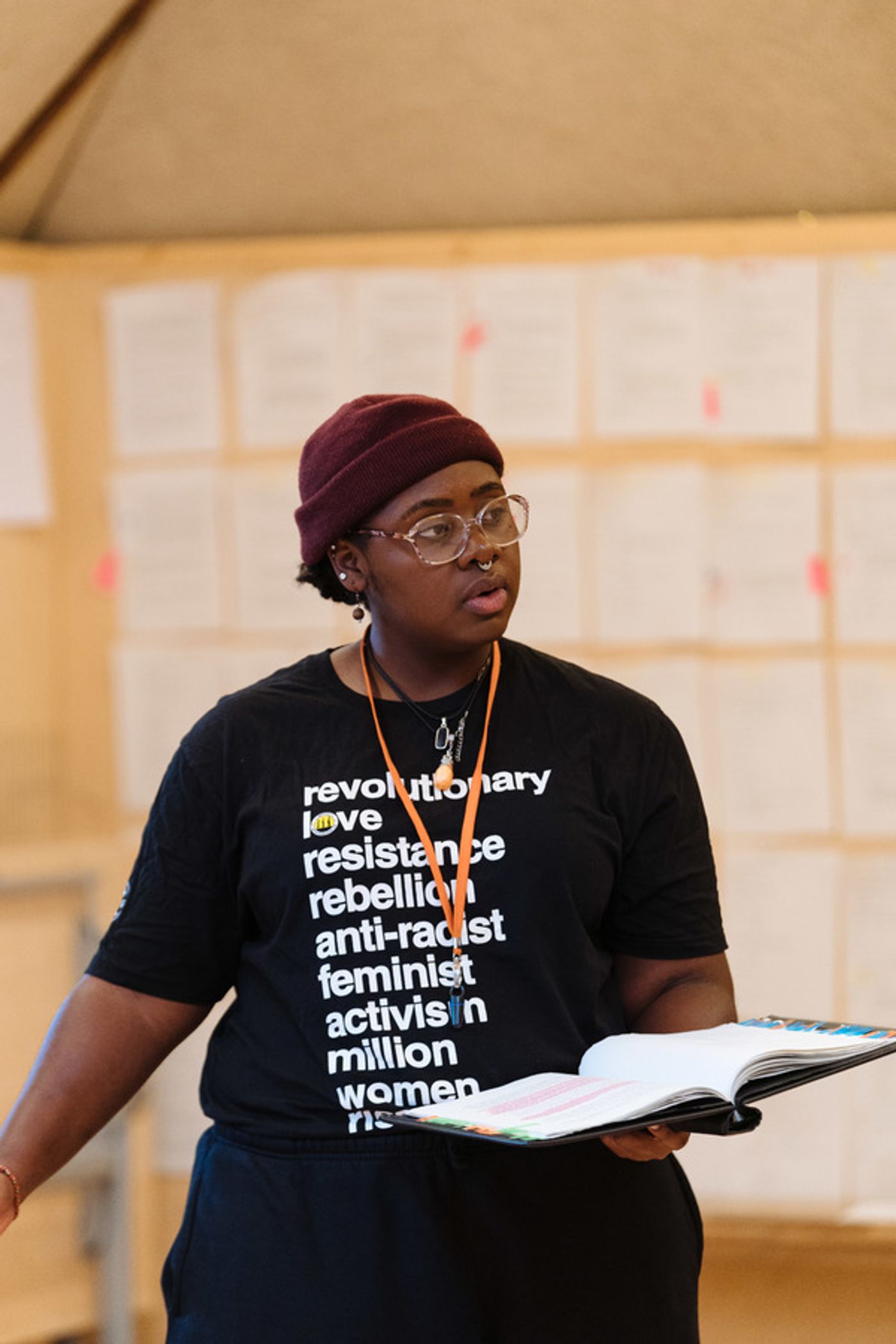 Photo Flash: Inside Rehearsal For CHIAROSCURO at Bush Theatre  Image
