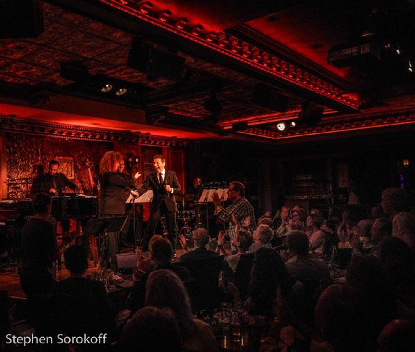 Review: Al Roker, Deborah Roberts, Clive Davis, and More Attend Michael Feinstein's Show at Feinstein's/54 Below Review: Al Roker, Deborah Roberts, Clive Davis, and More Attend Michael Feinstein's Show at Feinstein's/54 Below Image