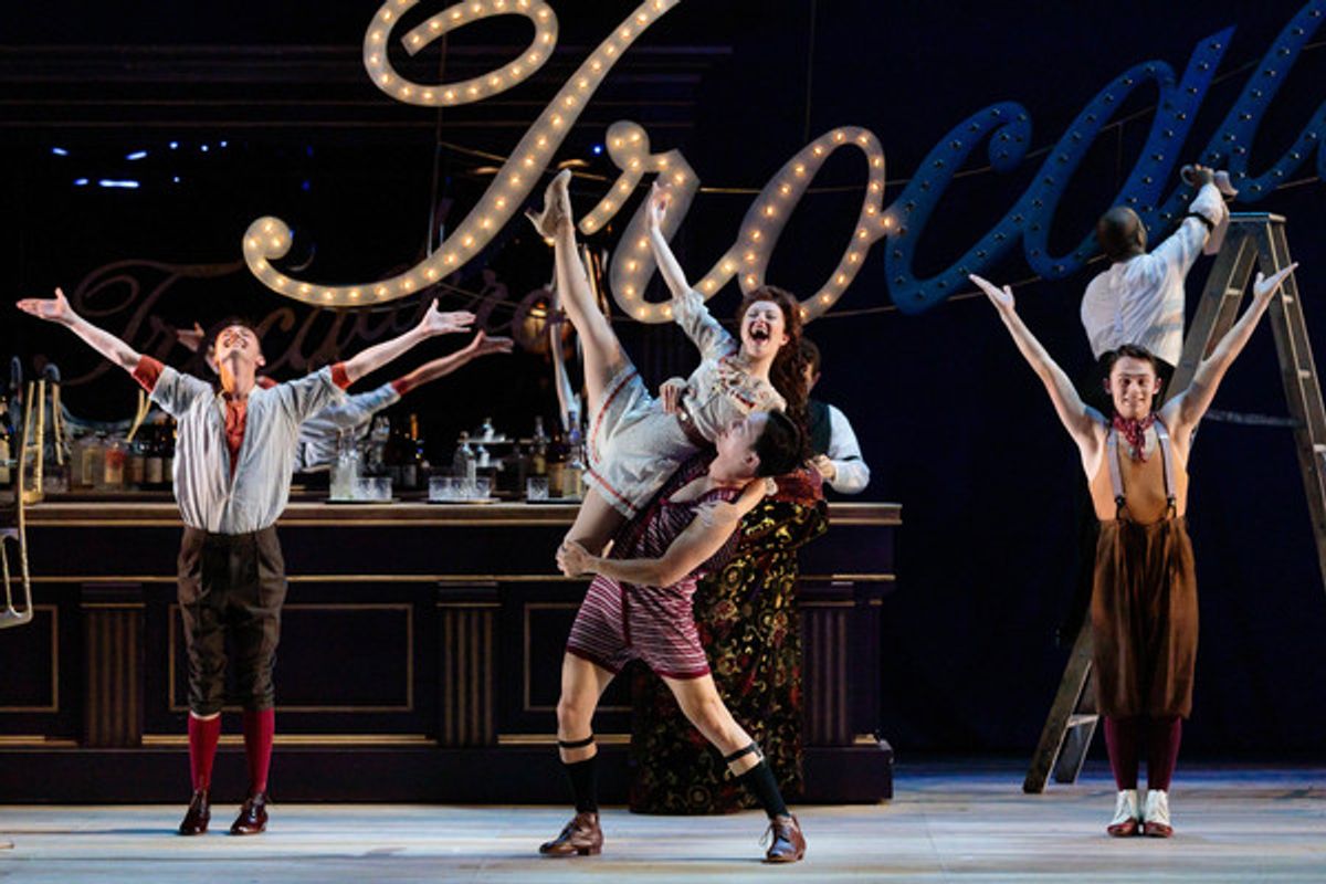 (From left) Tucker Reed Breder, Haley Ayers, Spencer Britten and Joshua Kring in The Glimmerglass Festivalâ€™s 2019 production of 'Show Boat.' Photo Credit: Karli Cadel/The Glimmerglass Festival at 