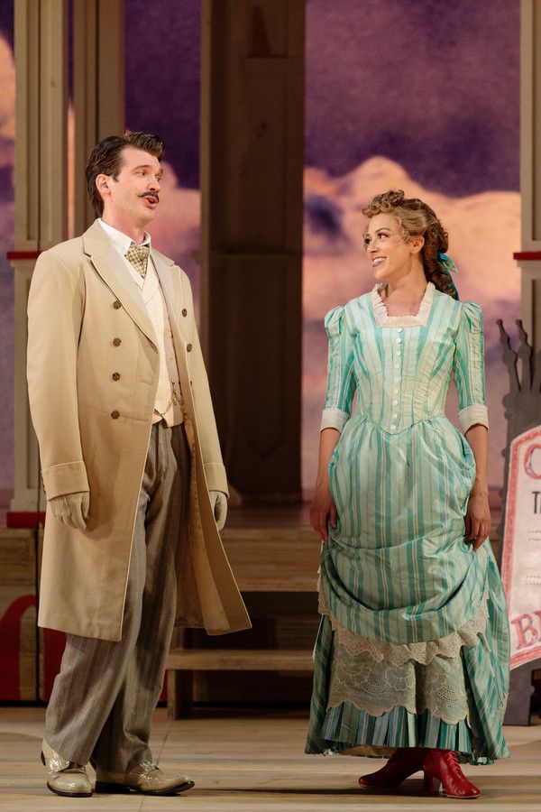 Michael Adams as Gaylord Ravenal and Lauren Snouffer as Magnolia Hawks in The Glimmer Photo