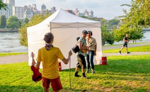 Laura Piccoli, Montgomery Sutton, Dhruv Iyengar @ BroadwayWorld Laura Piccoli, Montgomery Sutton, Dhruv Iyengar Photo