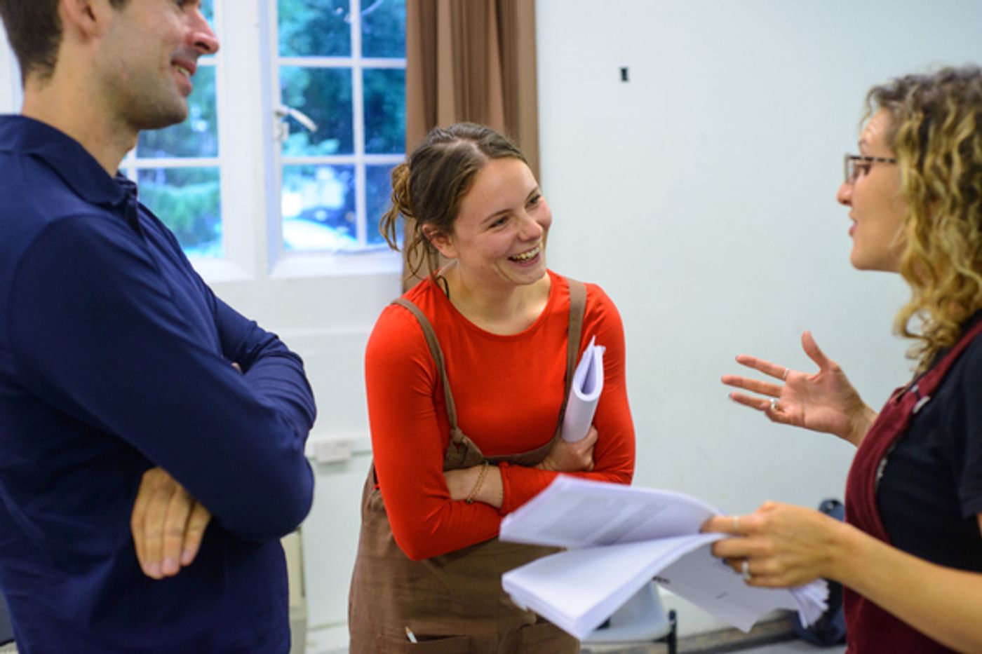 Photo Flash: In Rehearsal with HOW LOVE IS SPELT  Image