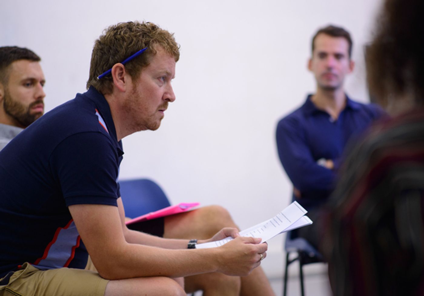 Photo Flash: In Rehearsal with HOW LOVE IS SPELT  Image